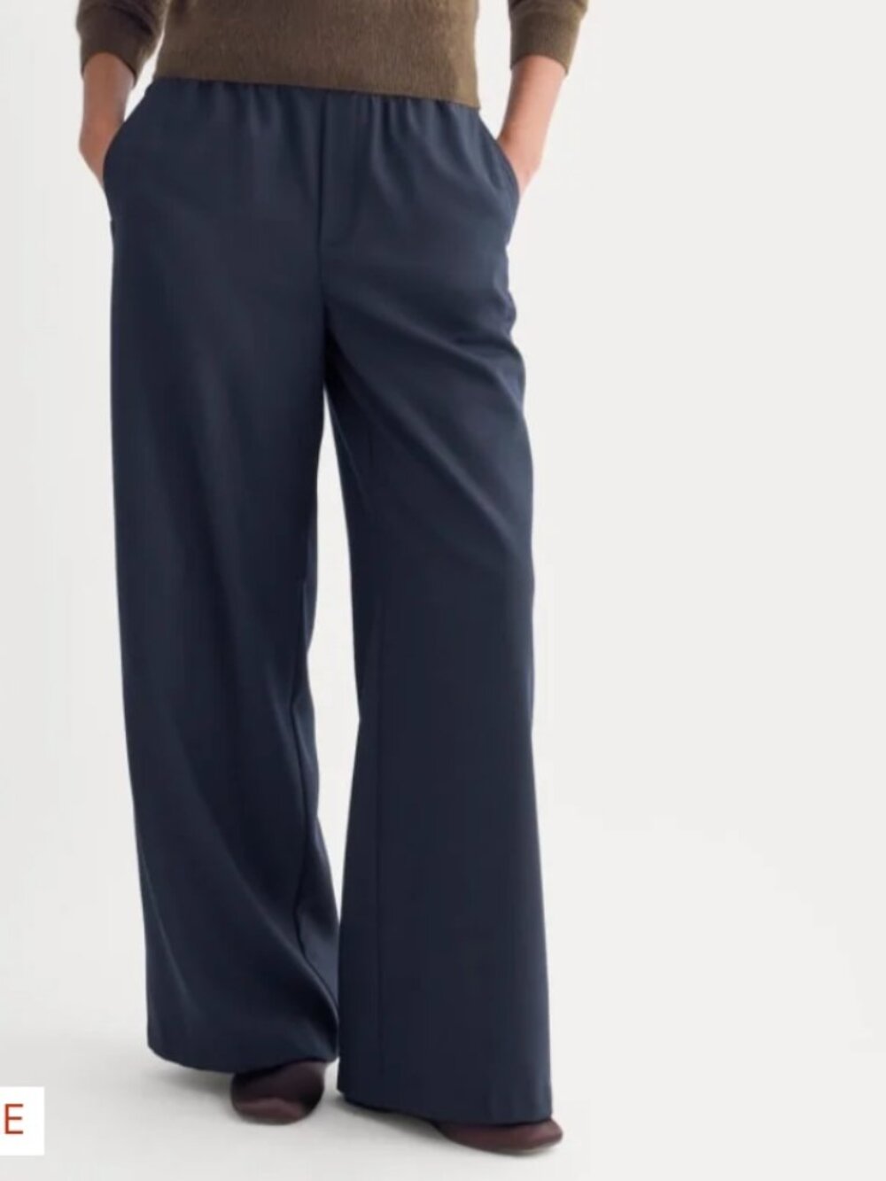 Everlane Twill Pull On Trouser